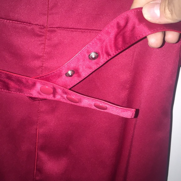 Red Newport News Vintage Style Dress - Picture 7 of 7